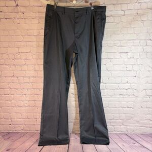 GREG NORMAN Attack Life Flat Front GOLF Athleisure Casual PANTS Blue SIZE 36X34